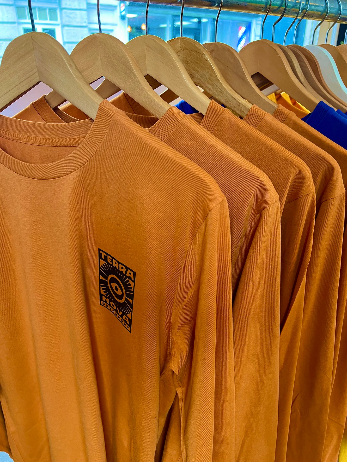 Terra Nova Long Sleeve Orange T-shirt