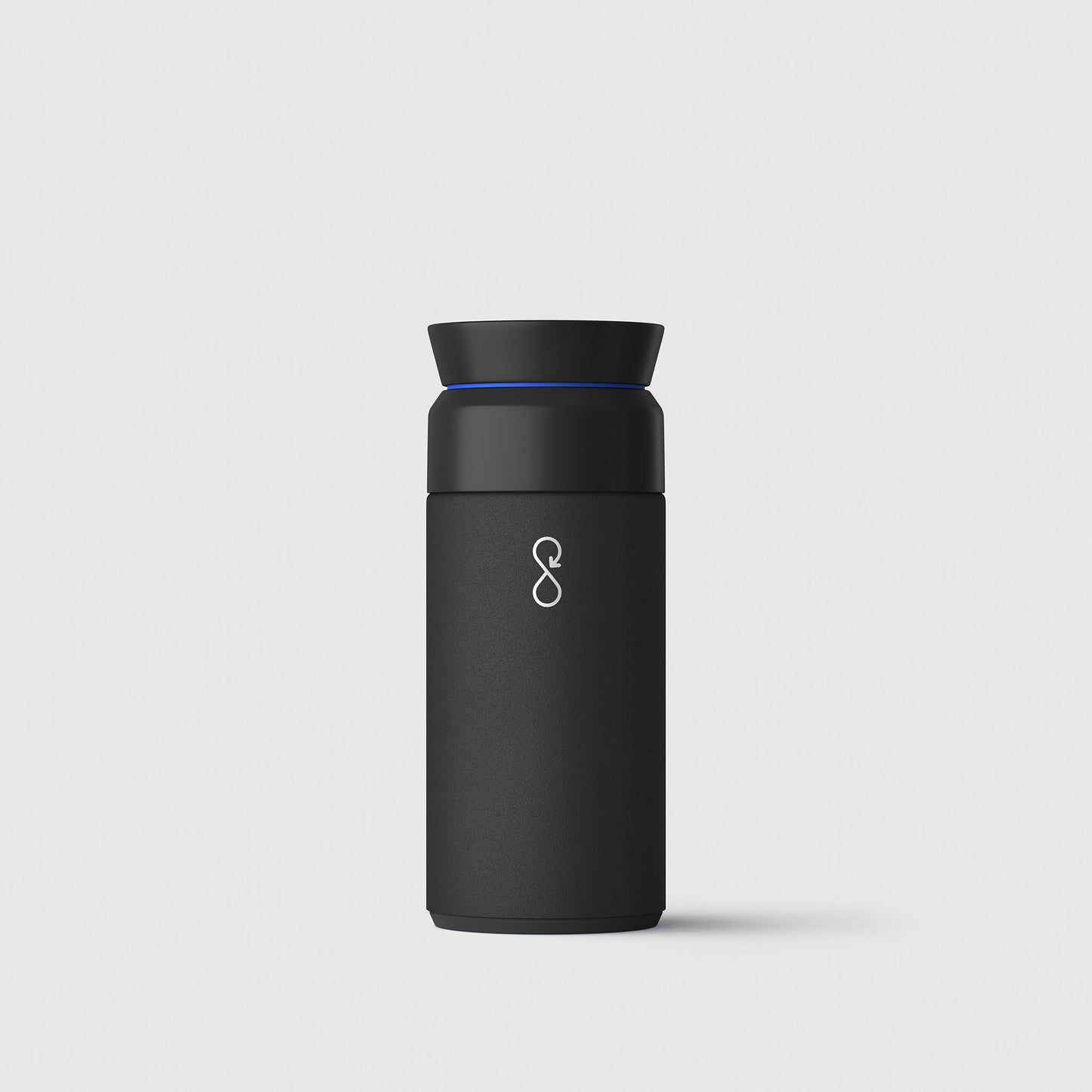 Terra Nova's Ocean Bottle Brew Flask Obsidian Black (350ml)