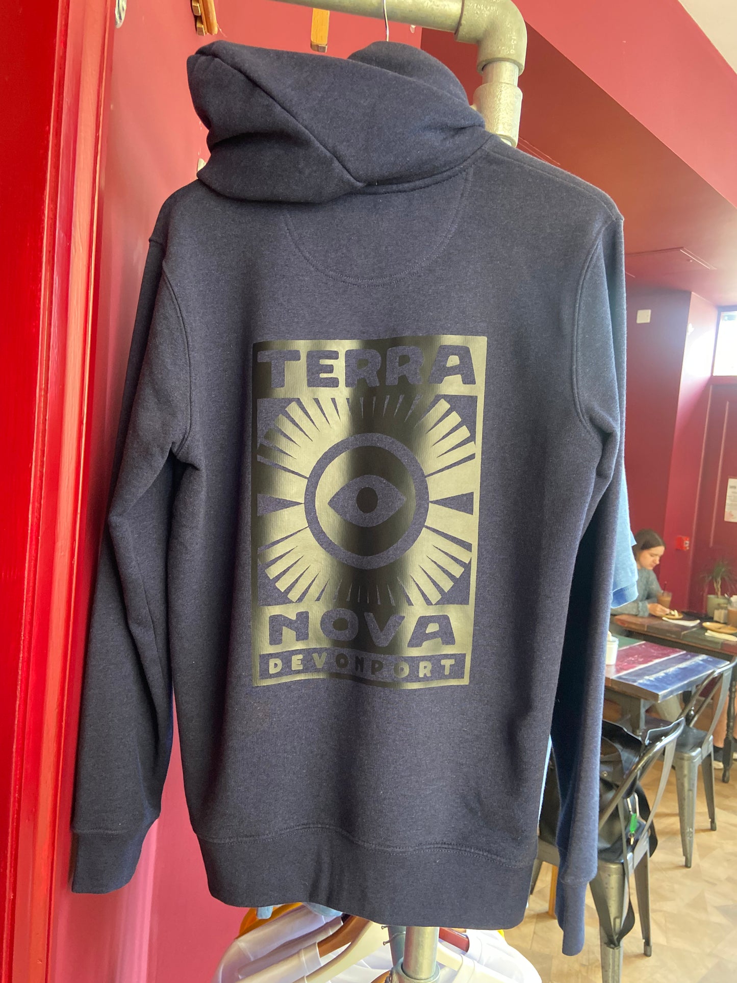 Terra Nova Grey-Blue Zip Hoodie